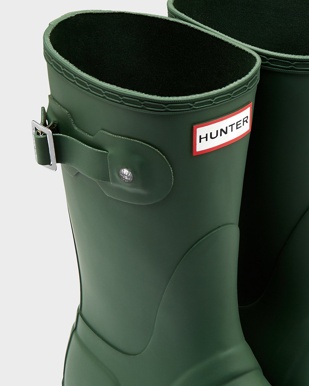 Galochas Curtas Hunter Feminina Verdes - Original - 60ASDFGTV